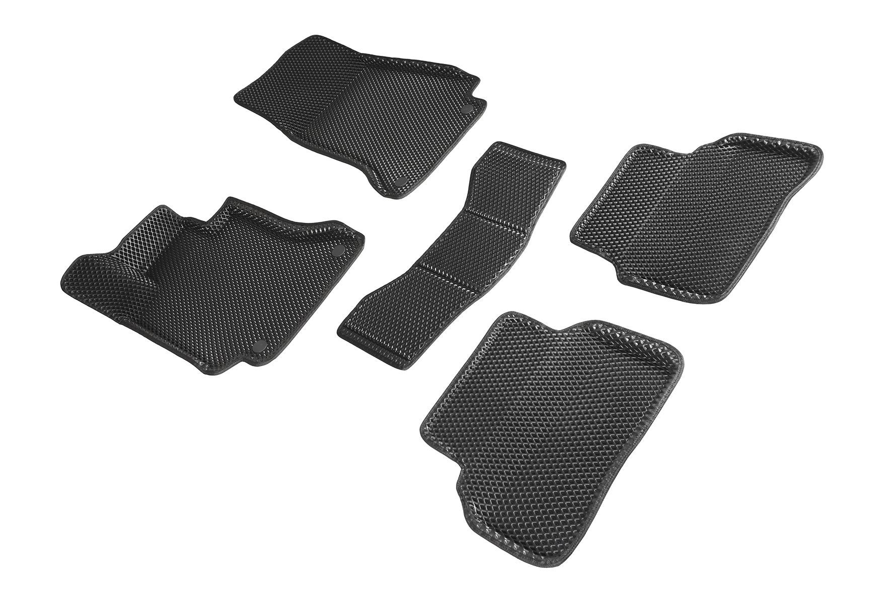 

SEINTEX '95315 Коврики 3D EVA РОМБ MB C-Class W205 чер (компл) 1шт