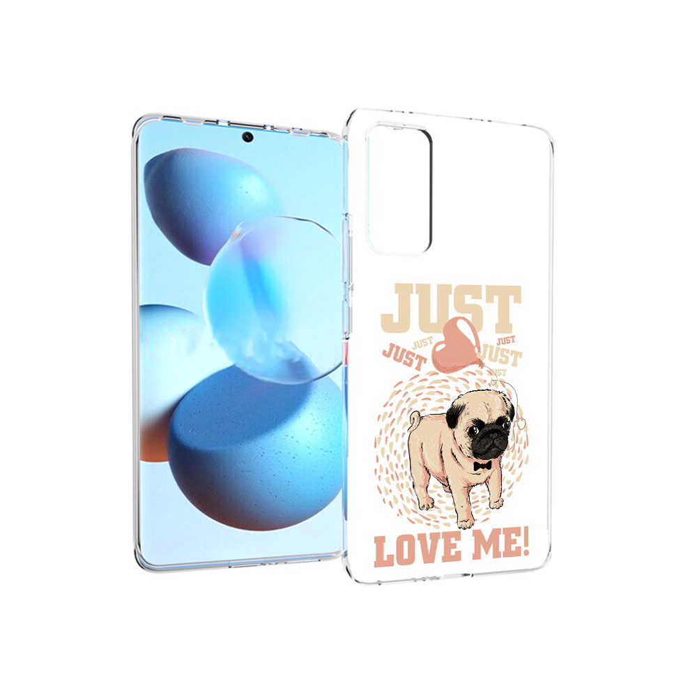 

Чехол MyPads Tocco для Xiaomi Mi Civi Люби меня (PT172370.274.109), Прозрачный, Tocco