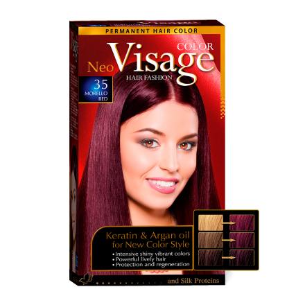 Краска для волос VisageNeo Color №35 Morello Red