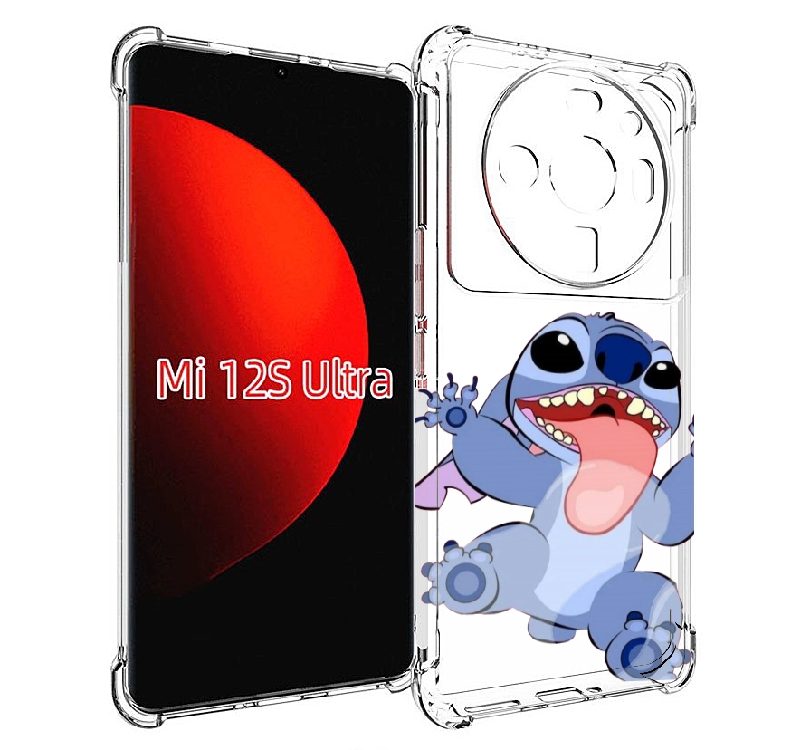 

Чехол MyPads большой-стич для Xiaomi 12S Ultra, Прозрачный, Tocco