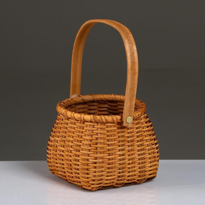 

Корзина плетеная (ротанг), 14,5хН11/24,5 см, коричневый