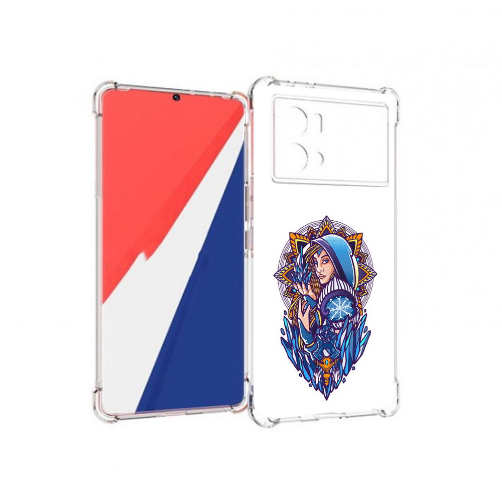 

Чехол MyPads Tocco для Vivo 9 Pro кристал мейден дота 2 (PT226978.402.415), Прозрачный, Tocco