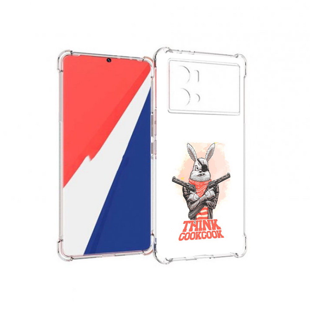 

Чехол MyPads Tocco для Vivo 9 Pro кролик пират (PT226978.402.419), Прозрачный, Tocco