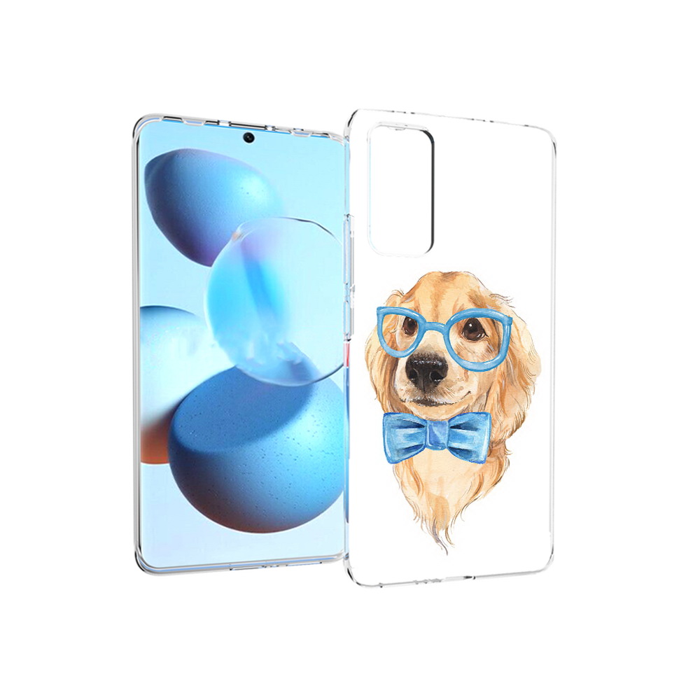 

Чехол MyPads Tocco для Xiaomi Mi Civi Собака интеллигент (PT172370.274.159), Прозрачный, Tocco