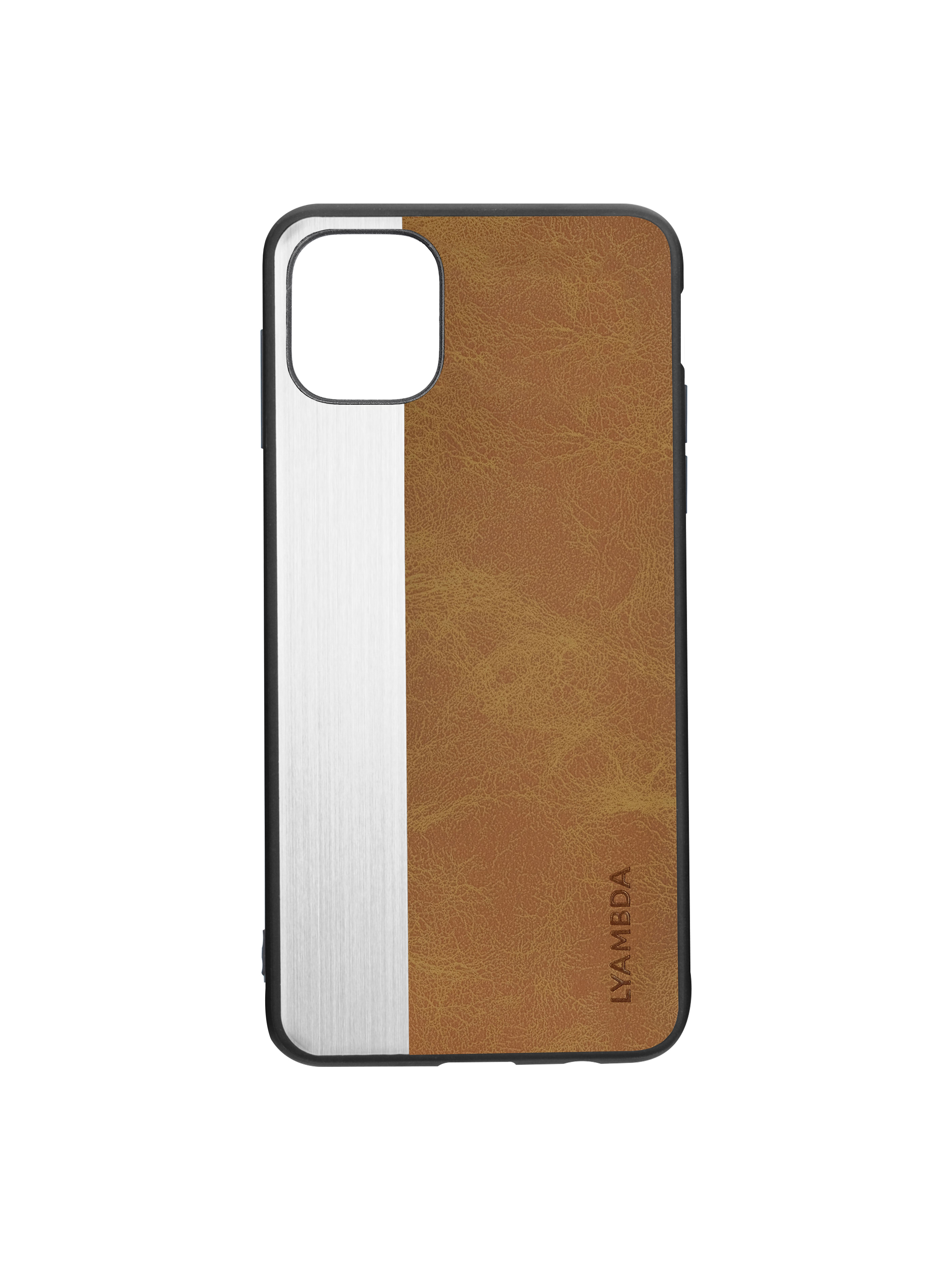 фото Чехол lyambda titan для iphone 12 mini (la15-1254-br) brown