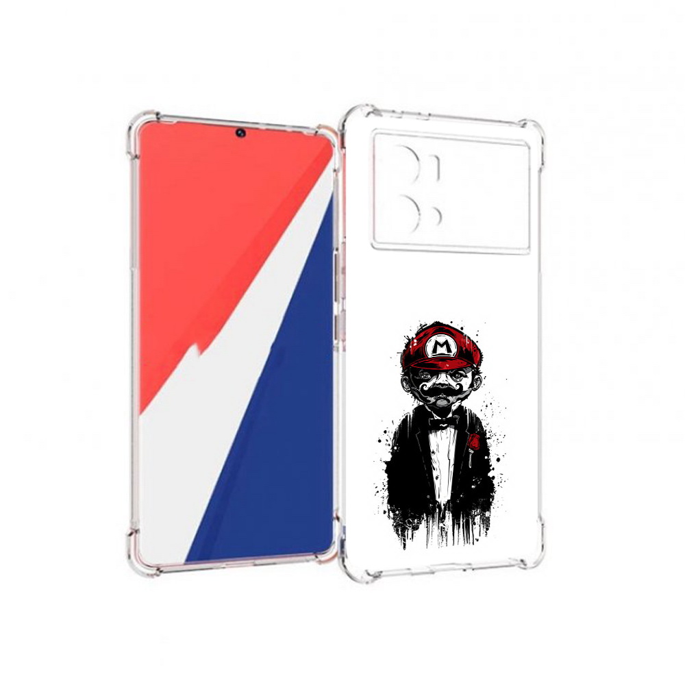 

Чехол MyPads Tocco для Vivo 9 Pro марио (PT226978.402.458), Прозрачный, Tocco