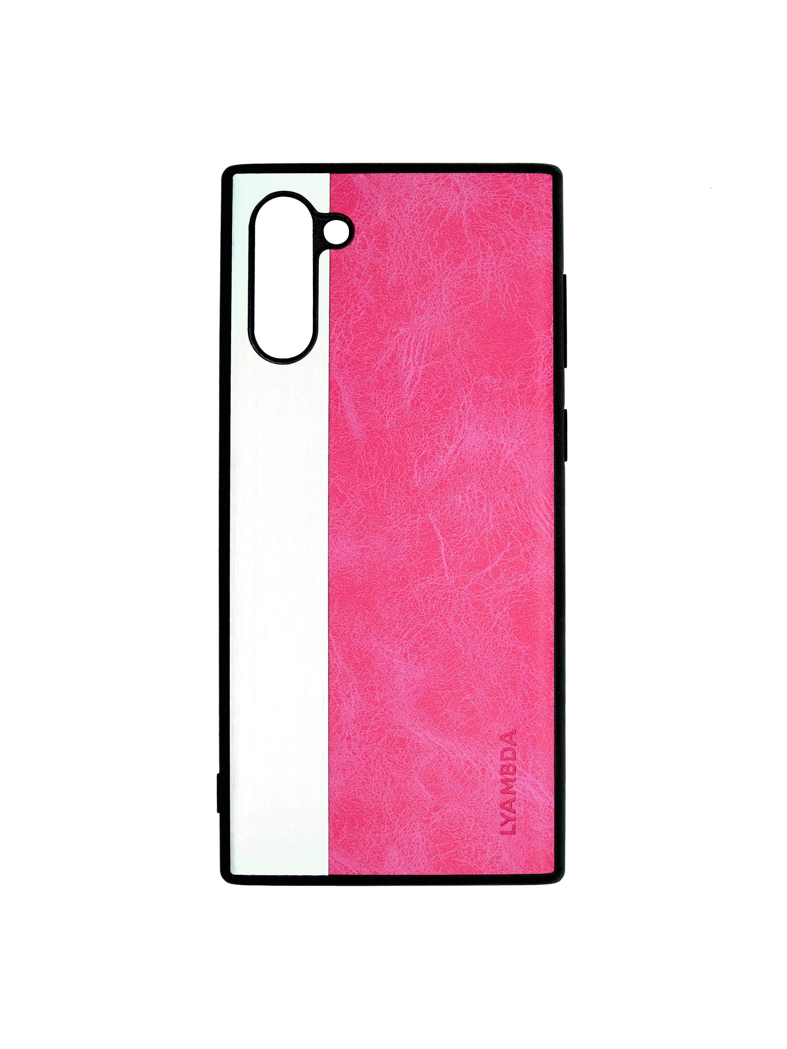 фото Чехол lyambda titan для samsung galaxy note 10 (la15-ti-n10-pk) pink