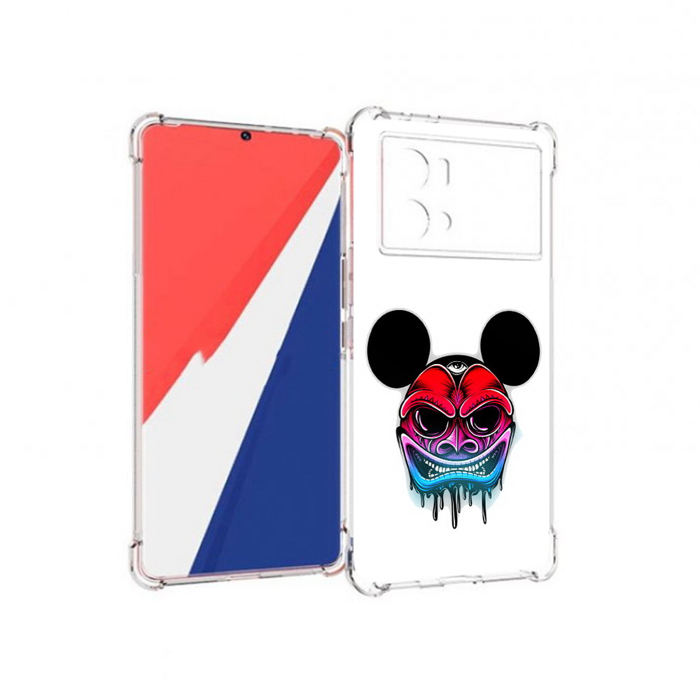 

Чехол MyPads Tocco для Vivo 9 Pro микки в маске (PT226978.402.473), Прозрачный, Tocco