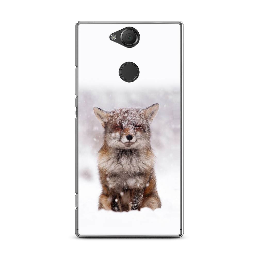 

Чехол для Sony Xperia XA2 Plus "Зимняя лиса", Белый;серый;коричневый, 53550-1