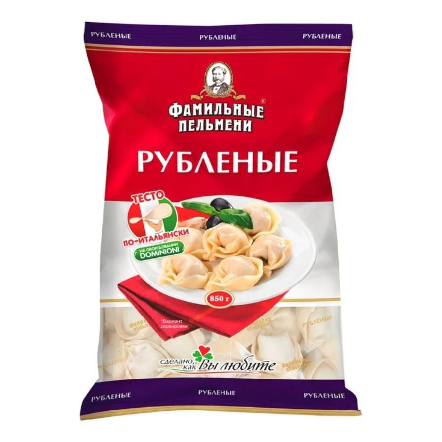 

Пельмени Фамильные Рубленые 850 г