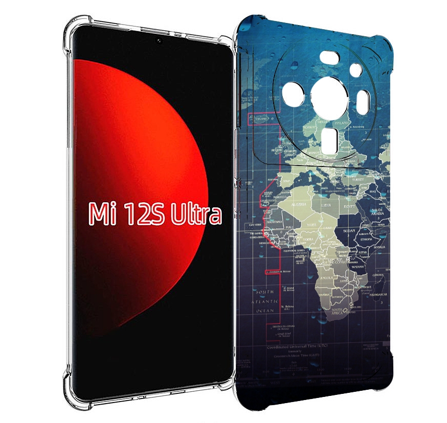 

Чехол MyPads бункер-анклава для Xiaomi 12S Ultra, Прозрачный, Tocco