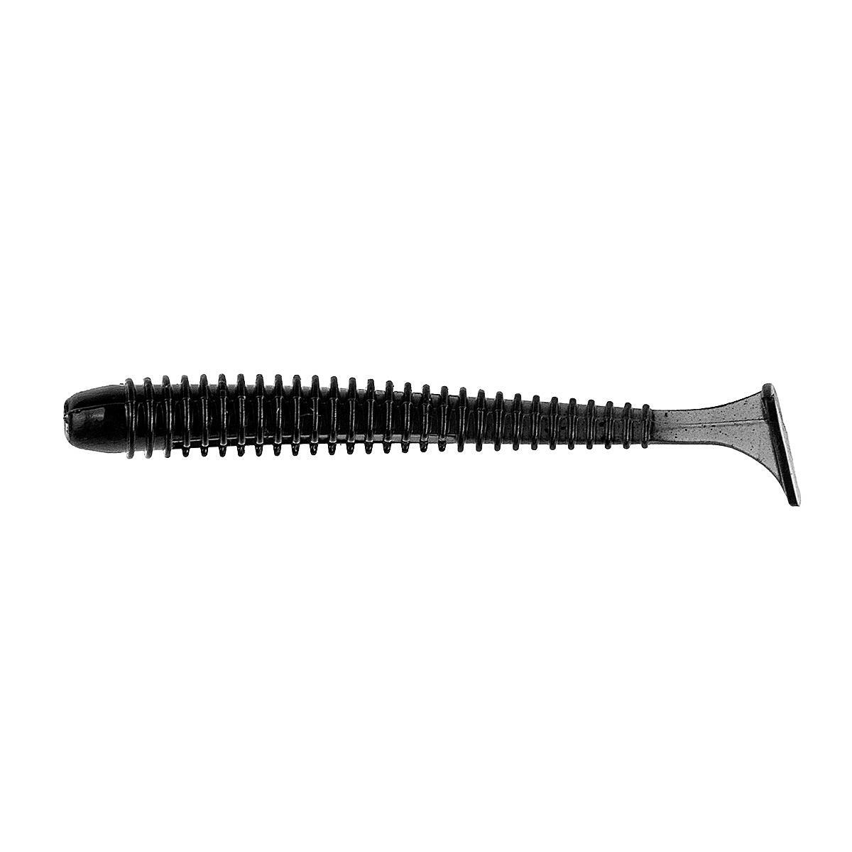 

Виброхвост несъедоб. Liny Catcher 2,35"/6 см Black 100шт. (HS-5-011-N) Helios