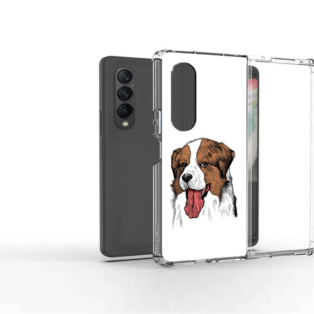 

Чехол MyPads Tocco для Samsung Galaxy Z Fold2 бетховен, Прозрачный, Tocco