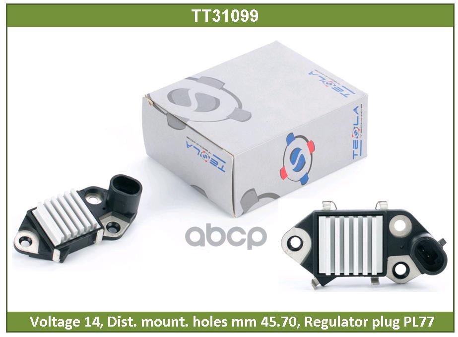 

Регулятор Напряжения Tesla Technics Tt31099 Генератора Matiz/Spark I/Ii Tesla Technics арт
