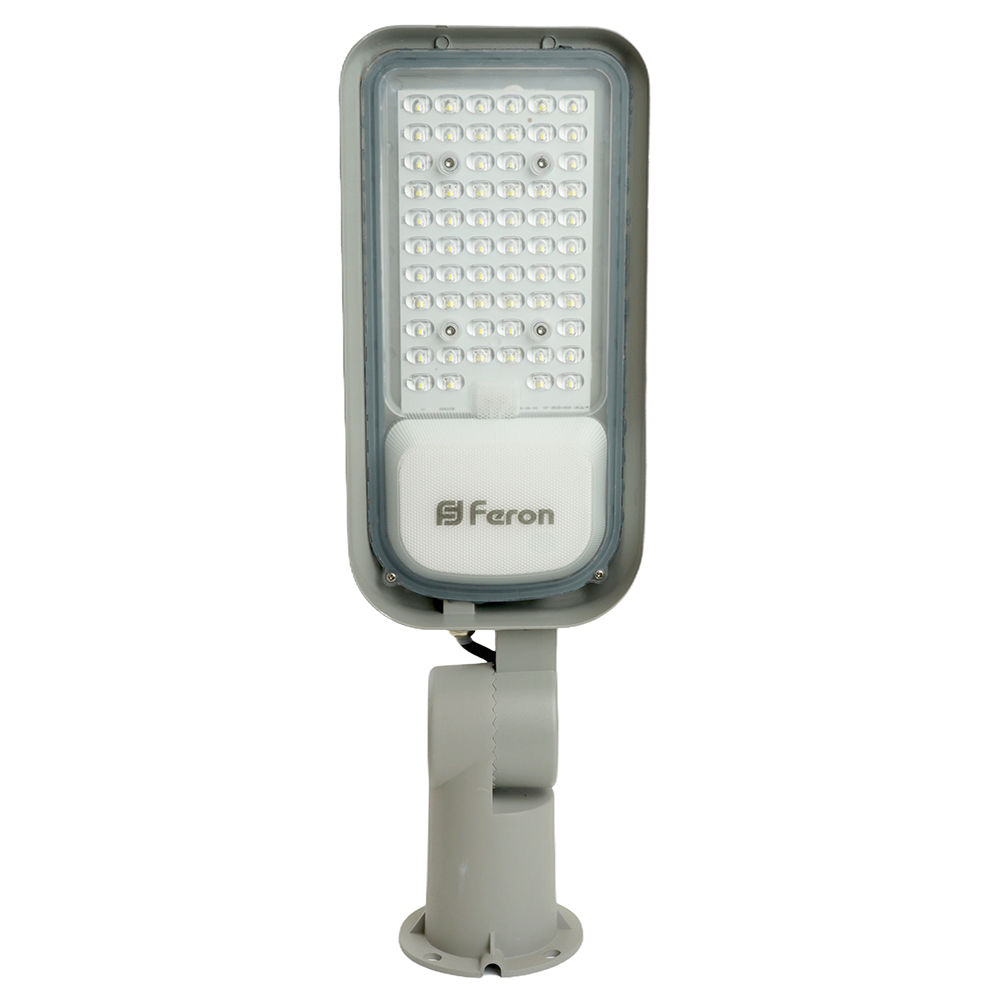 

Светодиодный уличный консольный светильник Feron SP3060 50W 6400K, серый, 48762, SP3060