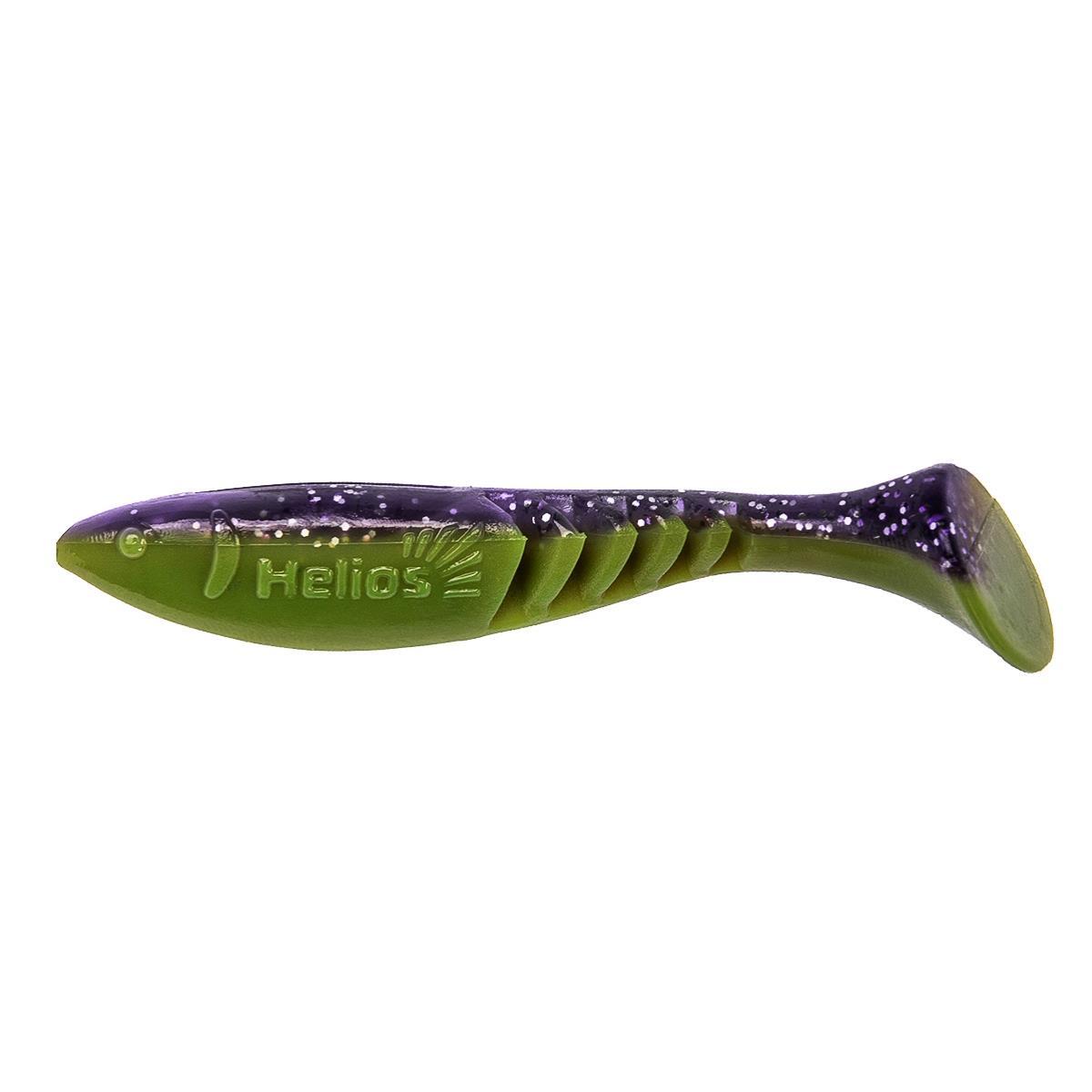 

Виброхвост несъедоб. Slash 2,64"/6,7 см Fio & Lime 100шт. (HS-19-014-N) Helios