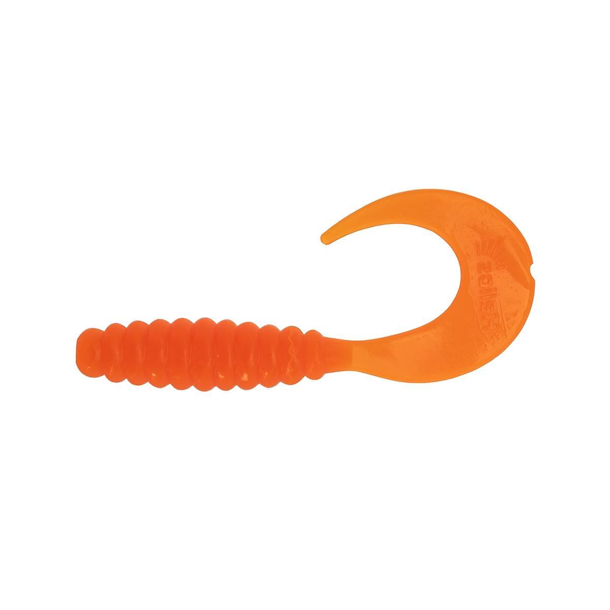 

Твистер несъедоб. Credo 2,35"/6,0 см Orange 100шт. (HS-10-024-N) Helios
