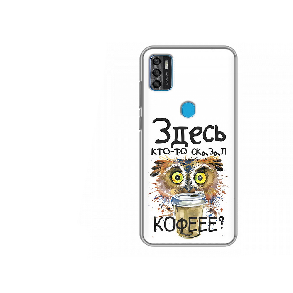 

Чехол MyPads Tocco для ZTE Blade A7s 2020 Любительница кофе (PT158171.472.111), Tocco
