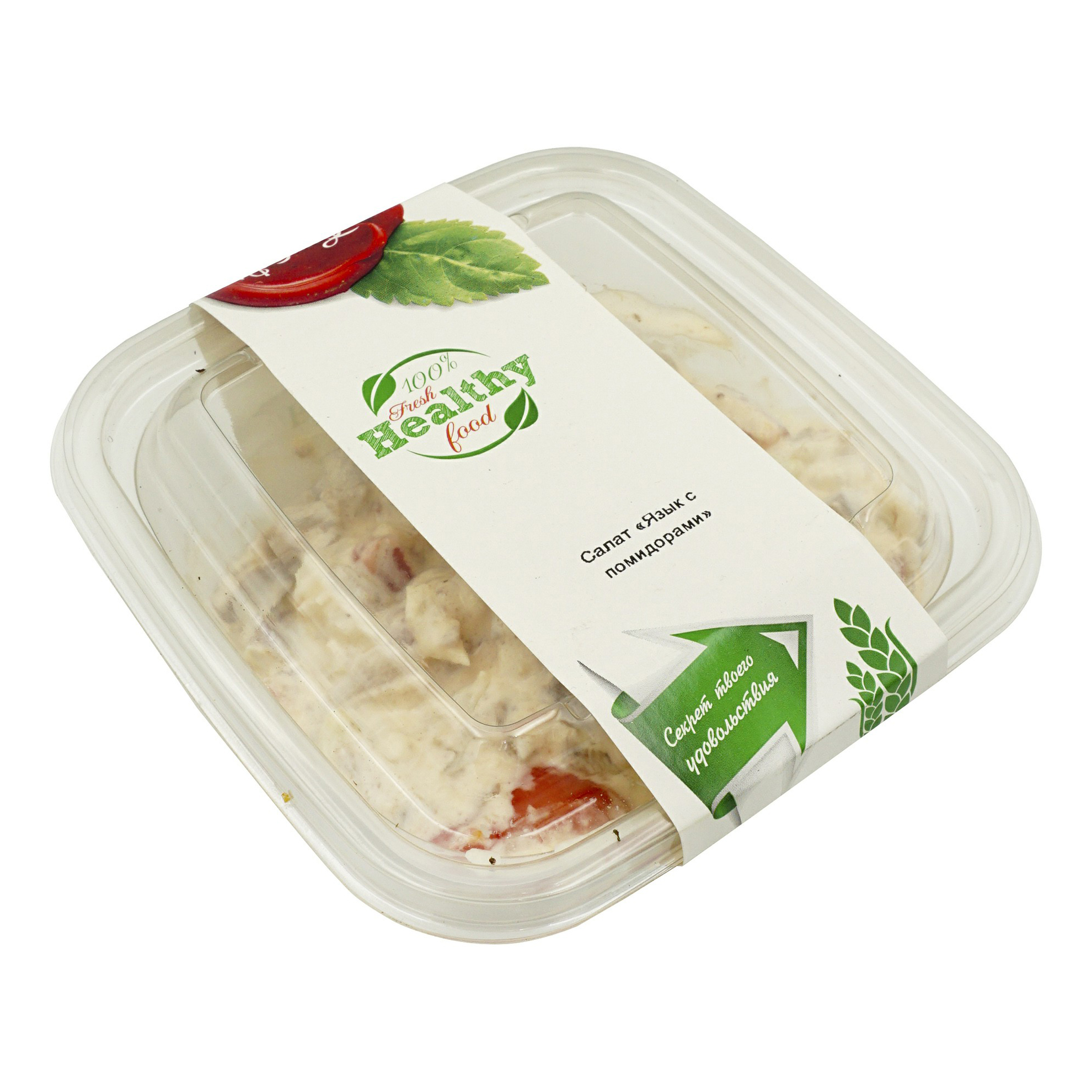 

Салат Healthy Food Язык с помидорами 250 г