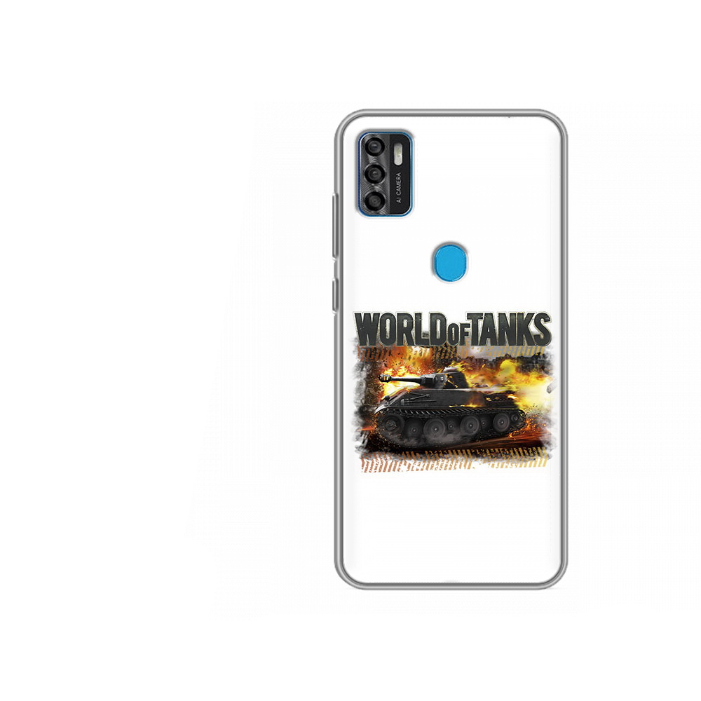 Чехол MyPads Tocco для ZTE Blade A7s 2020 Мир танков-2 (PT158171.472.118)