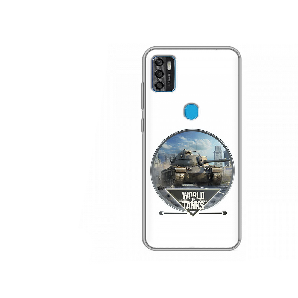 

Чехол MyPads Tocco для ZTE Blade A7s 2020 Мир танков (PT158171.472.119), Tocco