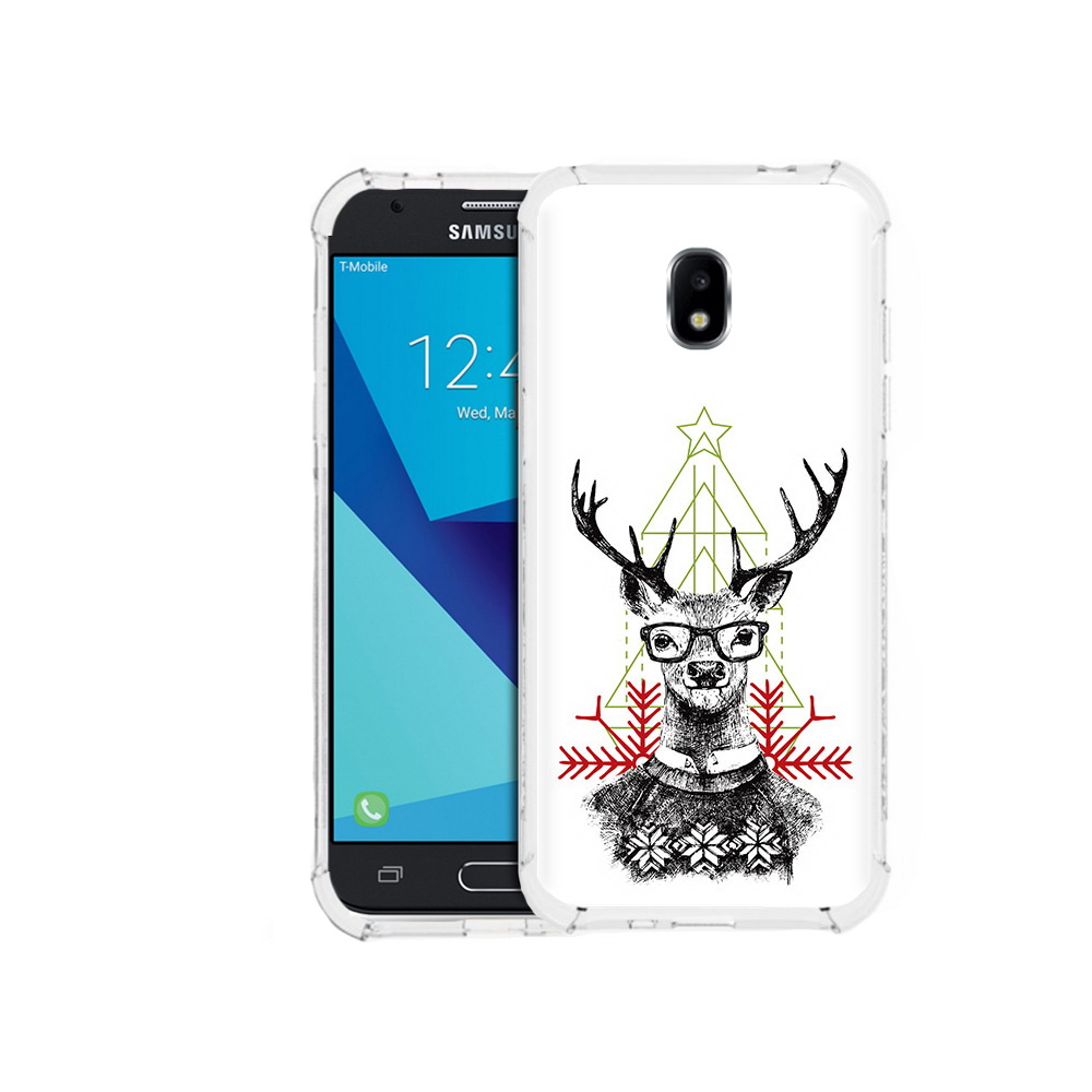 

Чехол MyPads Tocco для Samsung Galaxy J7 Pro умный олень (PT128255.589.652), Прозрачный, Tocco