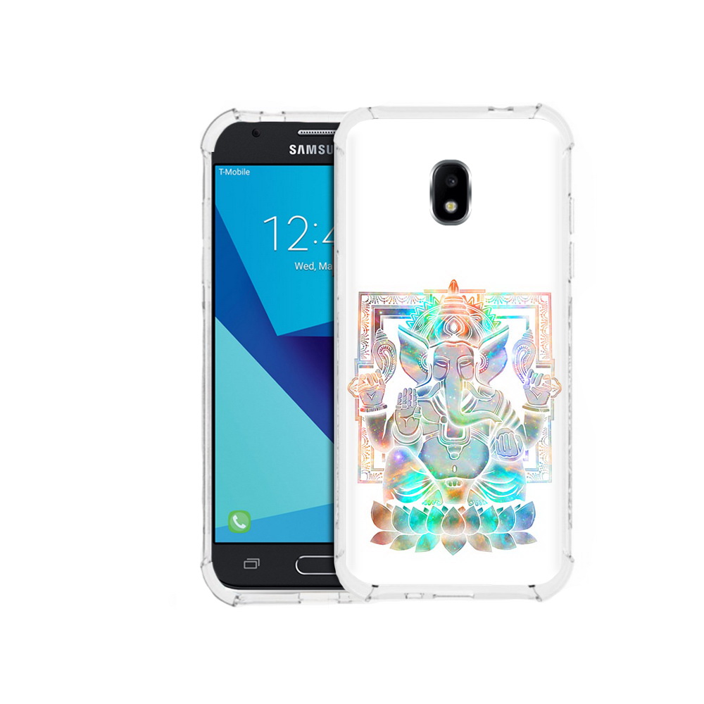 

Чехол MyPads Tocco для Samsung Galaxy J7 Pro умный слон (PT128255.589.654), Прозрачный, Tocco