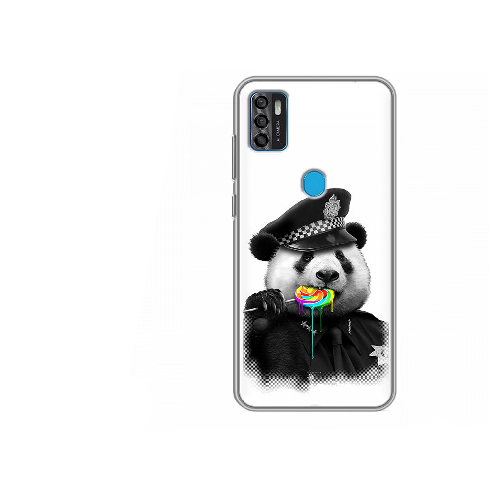 

Чехол MyPads Tocco для ZTE Blade A7s 2020 Панда полиция (PT158171.472.130), Tocco