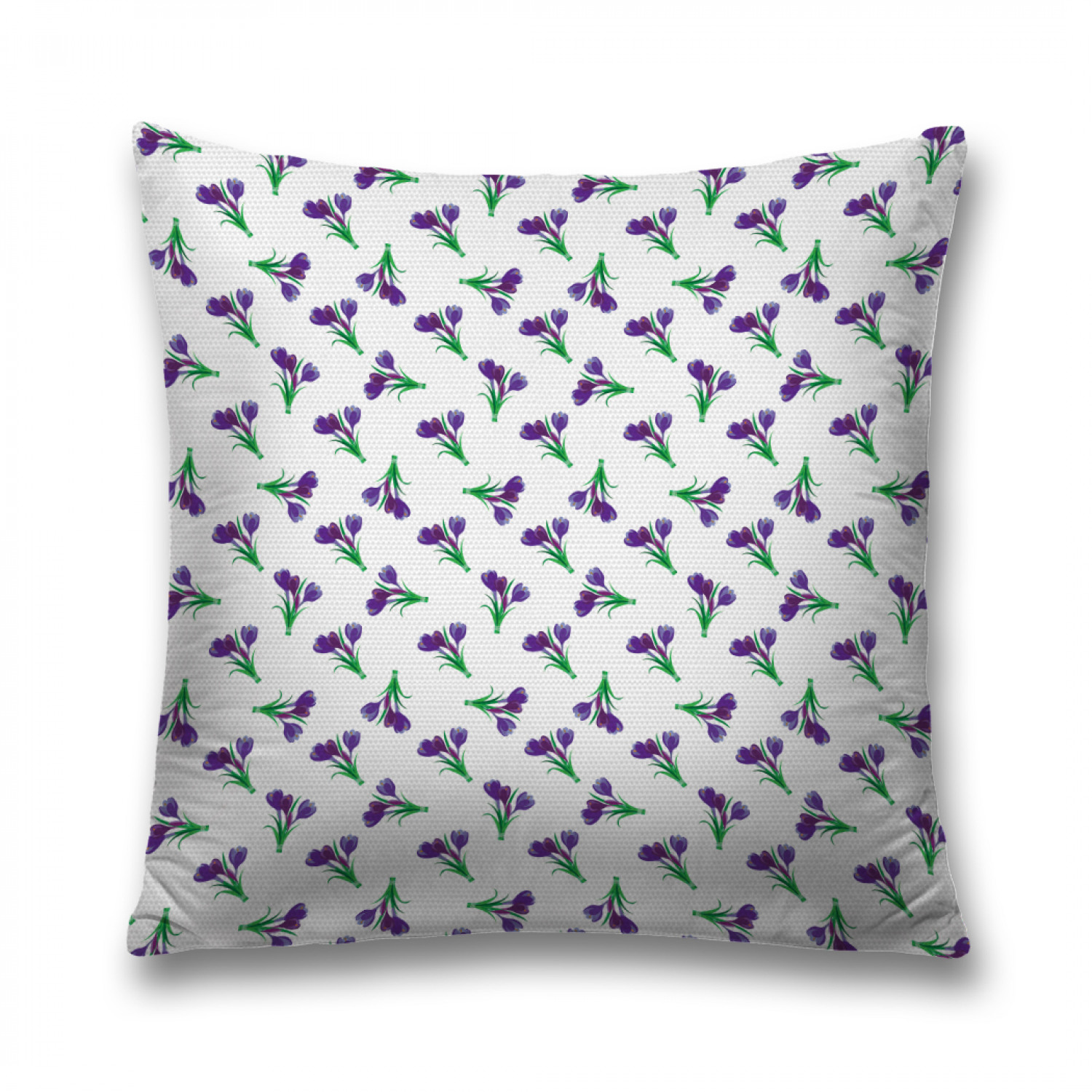 

Наволочка декоративная JoyArty "Ранние подснежники" на молнии, 45x45 см, Ранние подснежники