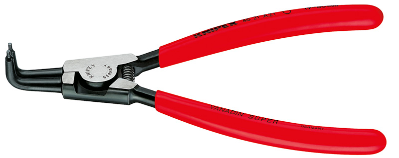 

KNIPEX Щипцы для внешних стопорн. колец, губки 90°, посад. размер d 85 - 140 мм, наконечн.