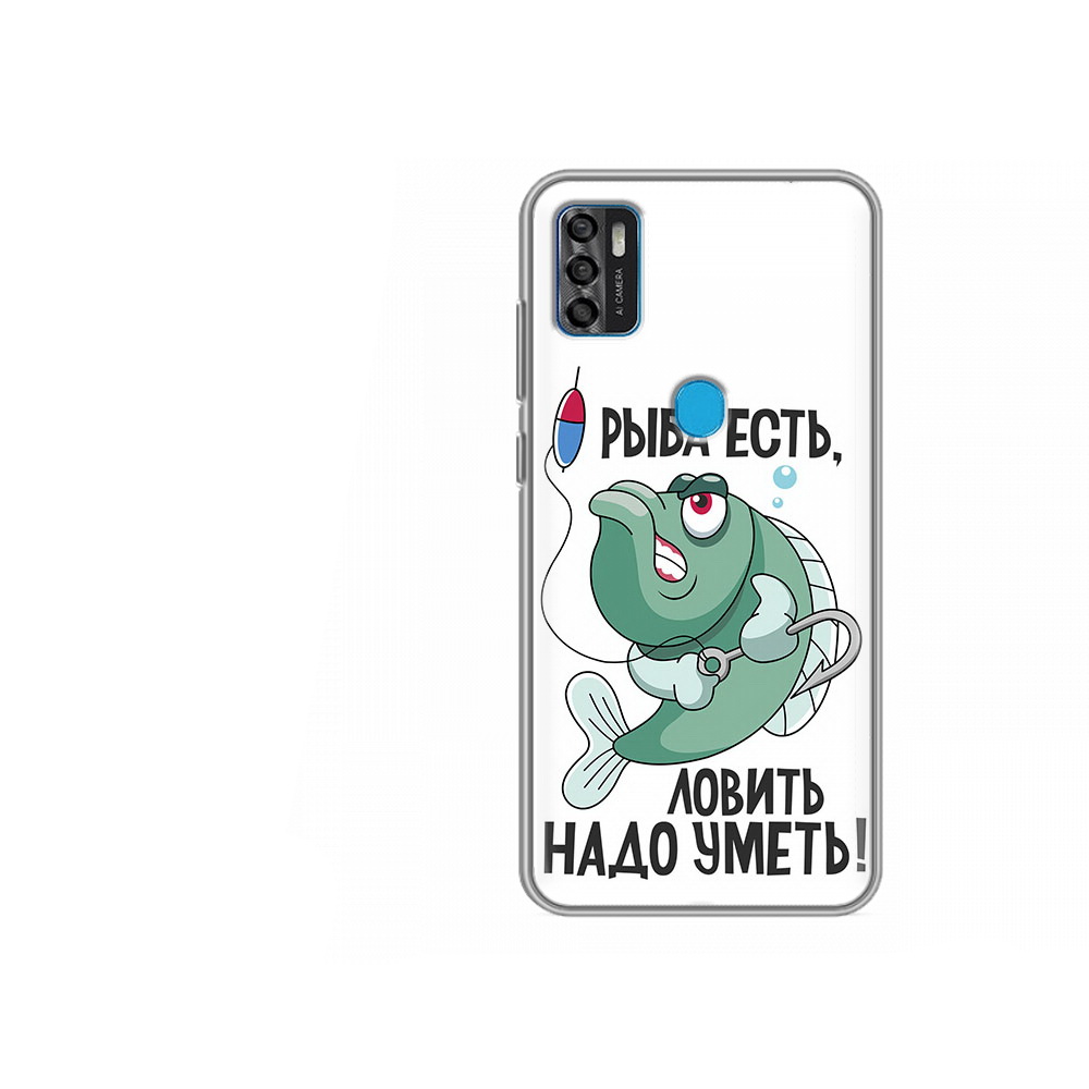 

Чехол MyPads Tocco для ZTE Blade A7s 2020 Рыба есть ,ловить надо уметь (PT158171.472.148), Tocco