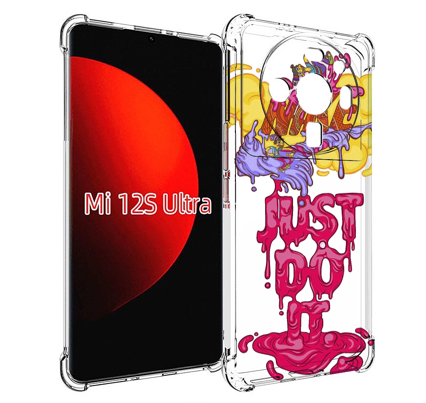 

Чехол MyPads вкусный найк для Xiaomi 12S Ultra, Прозрачный, Tocco