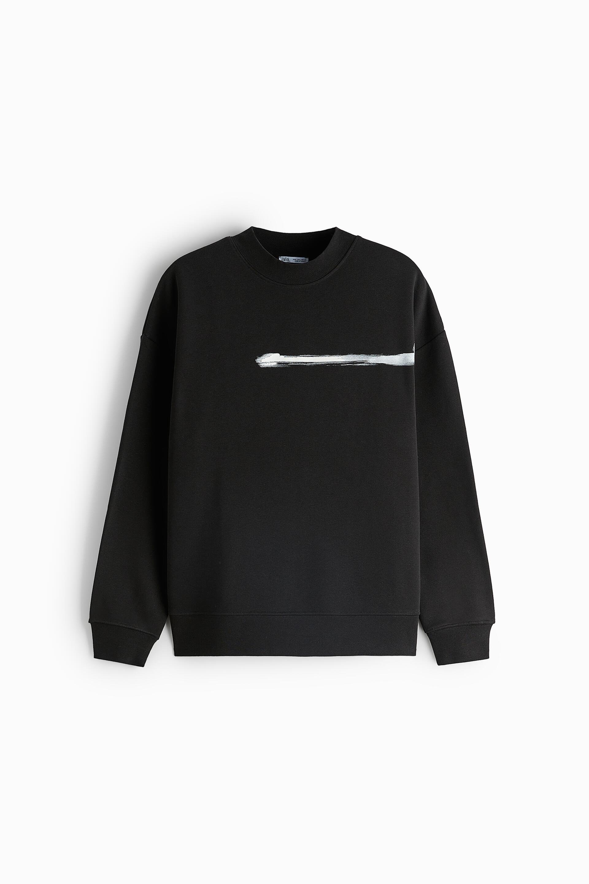 

Свитшот мужской ZARA 00962401 черный M (доставка из-за рубежа), 00962401