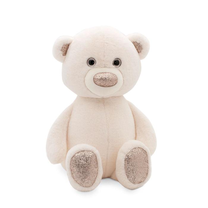 

Мягкая игрушка Orange Toys Медвежонок Пушистик молочный, 35 см, Бежевый, Пушистики