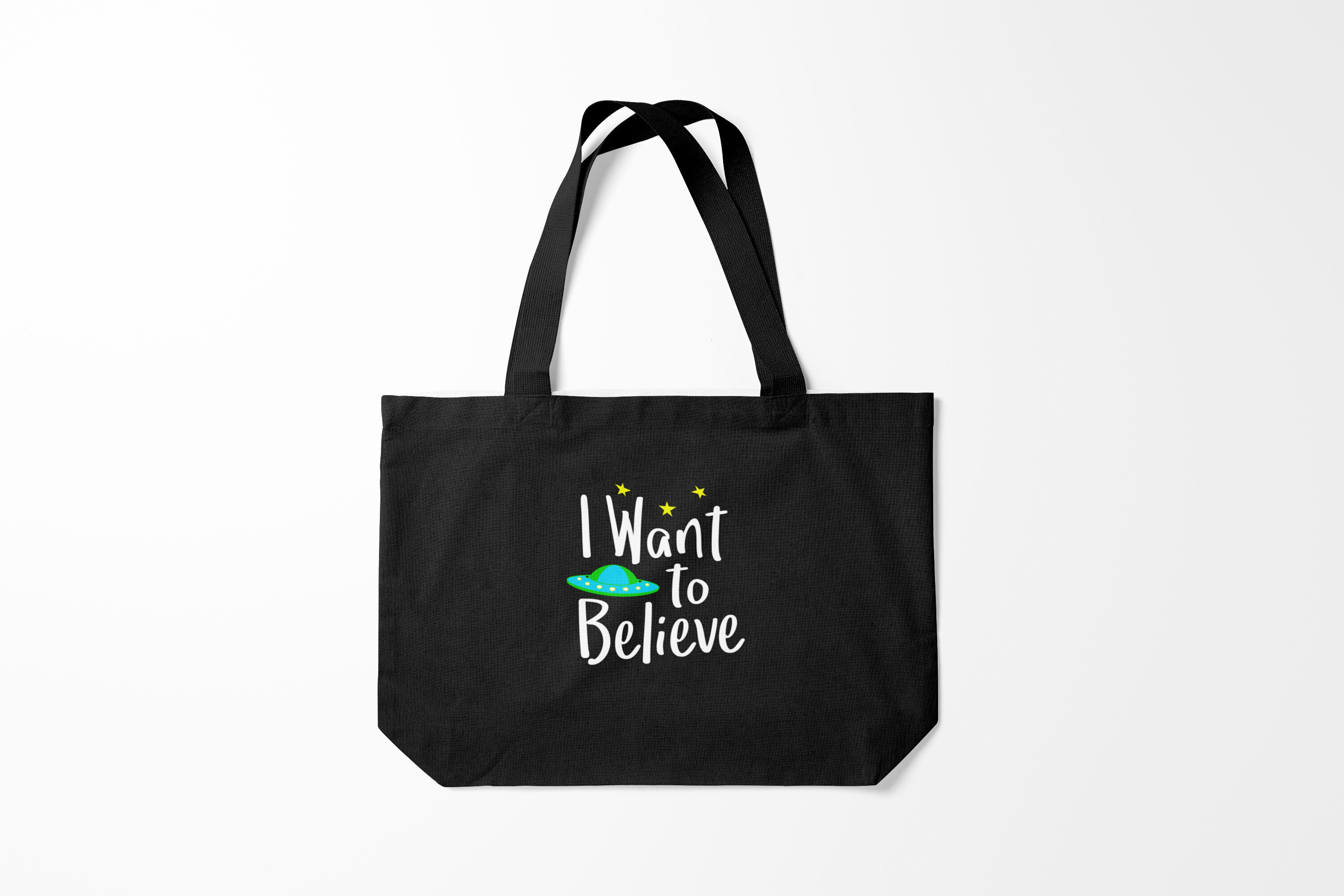 

Сумка шoппер унисекс Burnettie Инопланетяне пришельцы I want to believe, черный, Инопланетяне пришельцы I want to believe
