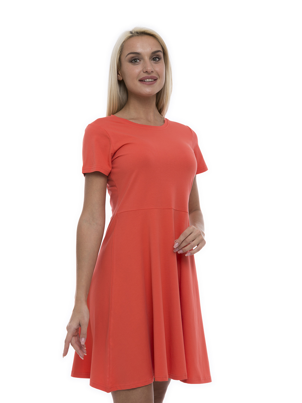 Платье женское Lunarable kelb002_ оранжевое 50