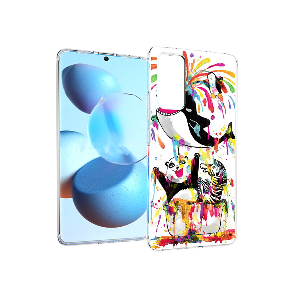 

Чехол MyPads Tocco для Xiaomi Mi Civi Хиппи кит (PT172370.274.191), Прозрачный, Tocco