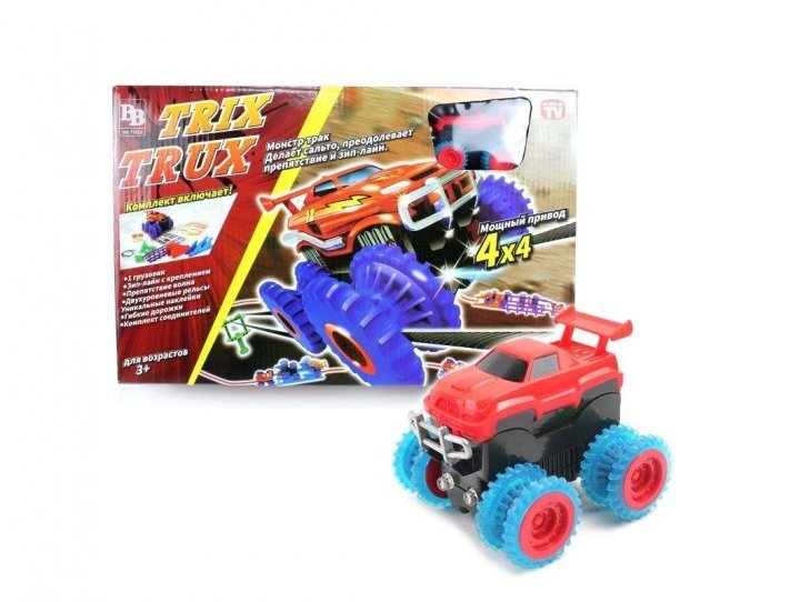 

Трек Trix Trux с машинкой TT4-1, Trix Trux