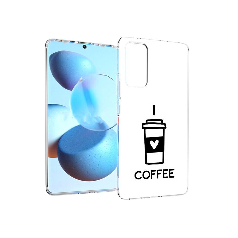 

Чехол MyPads Tocco для Xiaomi Mi Civi Я люблю кофе (PT172370.274.206), Прозрачный, Tocco