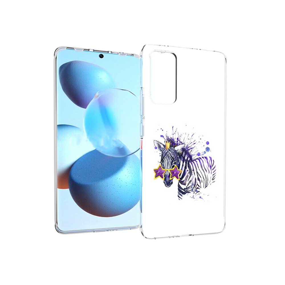 

Чехол MyPads Tocco для Xiaomi Mi Civi акварельная зебра (PT172370.274.215), Прозрачный, Tocco