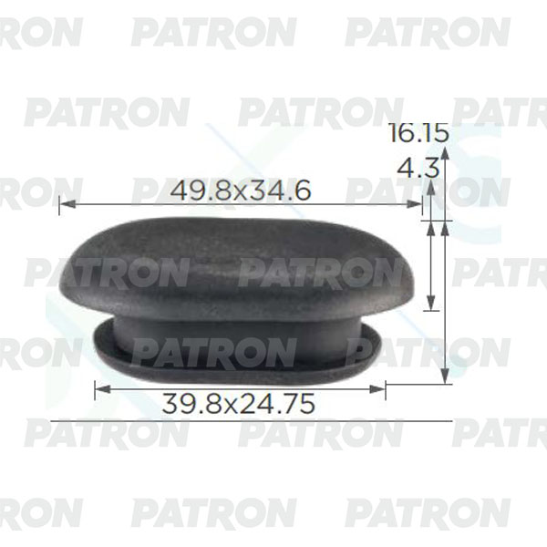 Заглушка Honda Применяемость: Универсальная PATRON арт.P372445