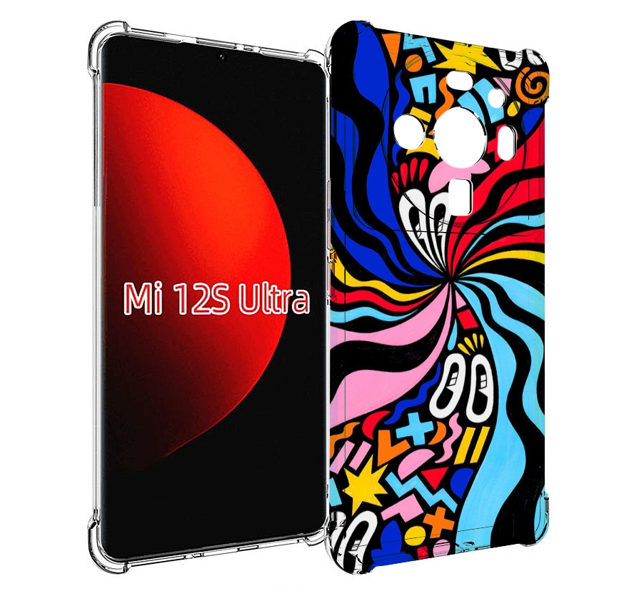 

Чехол MyPads волнистая-абстракция для Xiaomi 12S Ultra, Прозрачный, Tocco