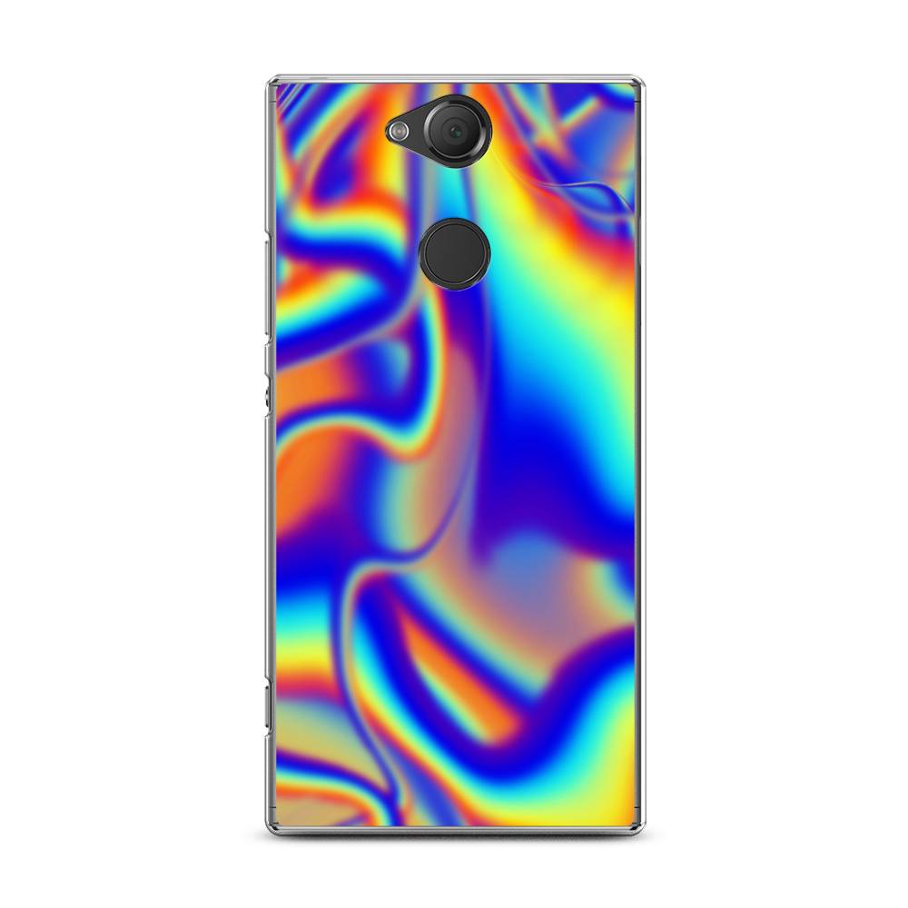 

Чехол для Sony Xperia XA2 Plus "Яркая голограмма", Разноцветный, 53550-3