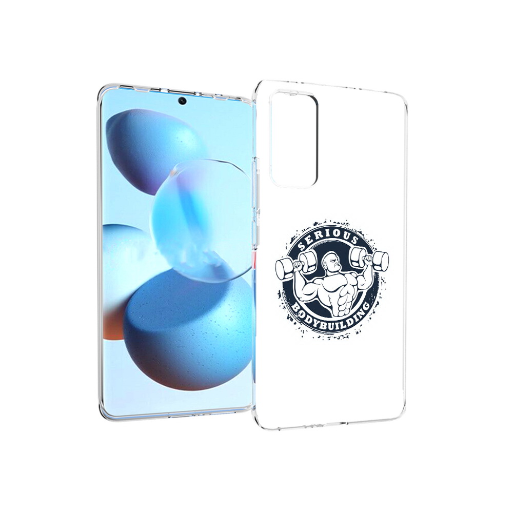 

Чехол MyPads Tocco для Xiaomi Mi Civi бодибилдинг воля к победе (PT172370.274.231), Прозрачный, Tocco