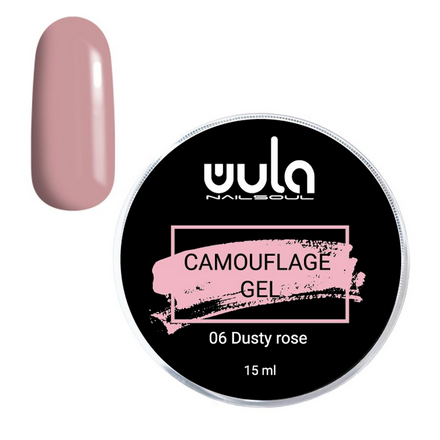 

Гель для наращивания WULA Nailsoul Camouflage тон 06 15 мл