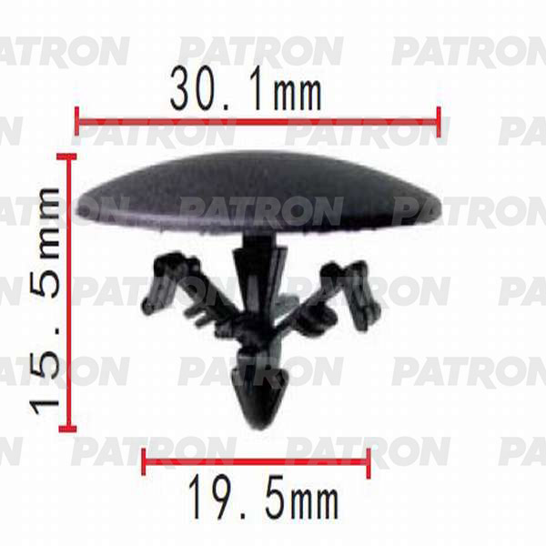 

Клипса Автомобильная PATRON P370542