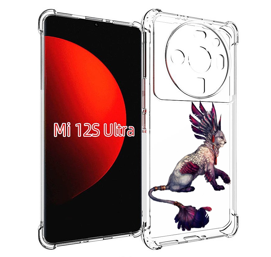 

Чехол MyPads волшебная-пума для Xiaomi 12S Ultra, Прозрачный, Tocco