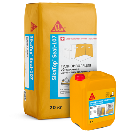 Гидроизоляция двухкомпонентная Sika top Seal 107 3934₽