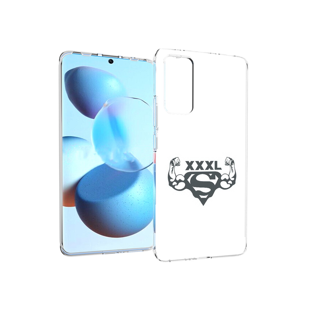 

Чехол MyPads Tocco для Xiaomi Mi Civi бодибилдинг супермен (PT172370.274.237), Прозрачный, Tocco