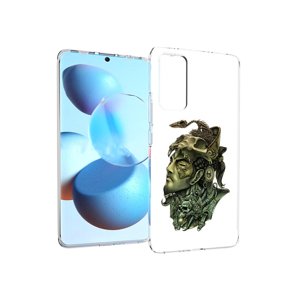 

Чехол MyPads Tocco для Xiaomi Mi Civi бронзовый воин (PT172370.274.248), Прозрачный, Tocco
